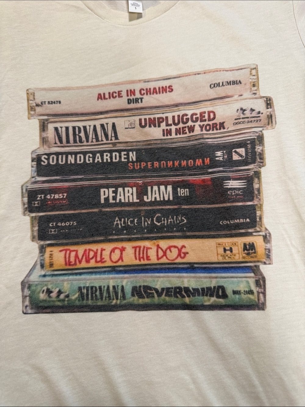 NWT Y2K 90’s Concert Graphic T Shirt Small